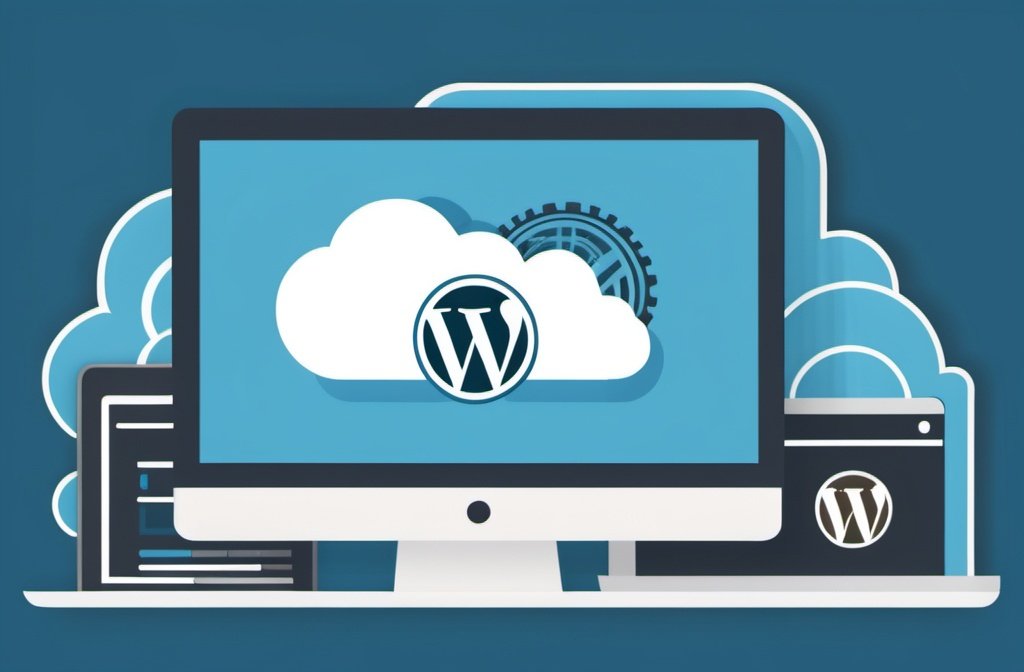 Image represents Wordpress installation