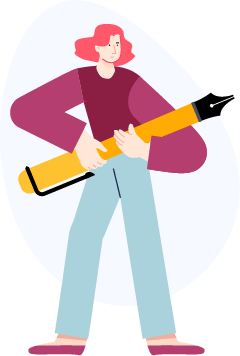 Creative website and logo design illustration
