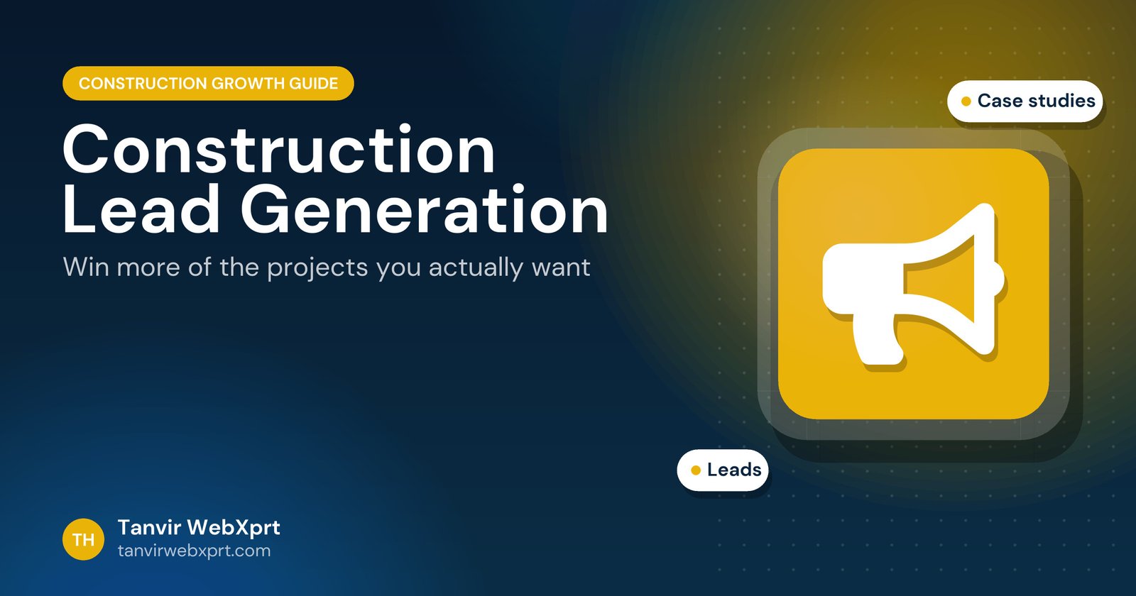 Guide cover: construction company lead generation online