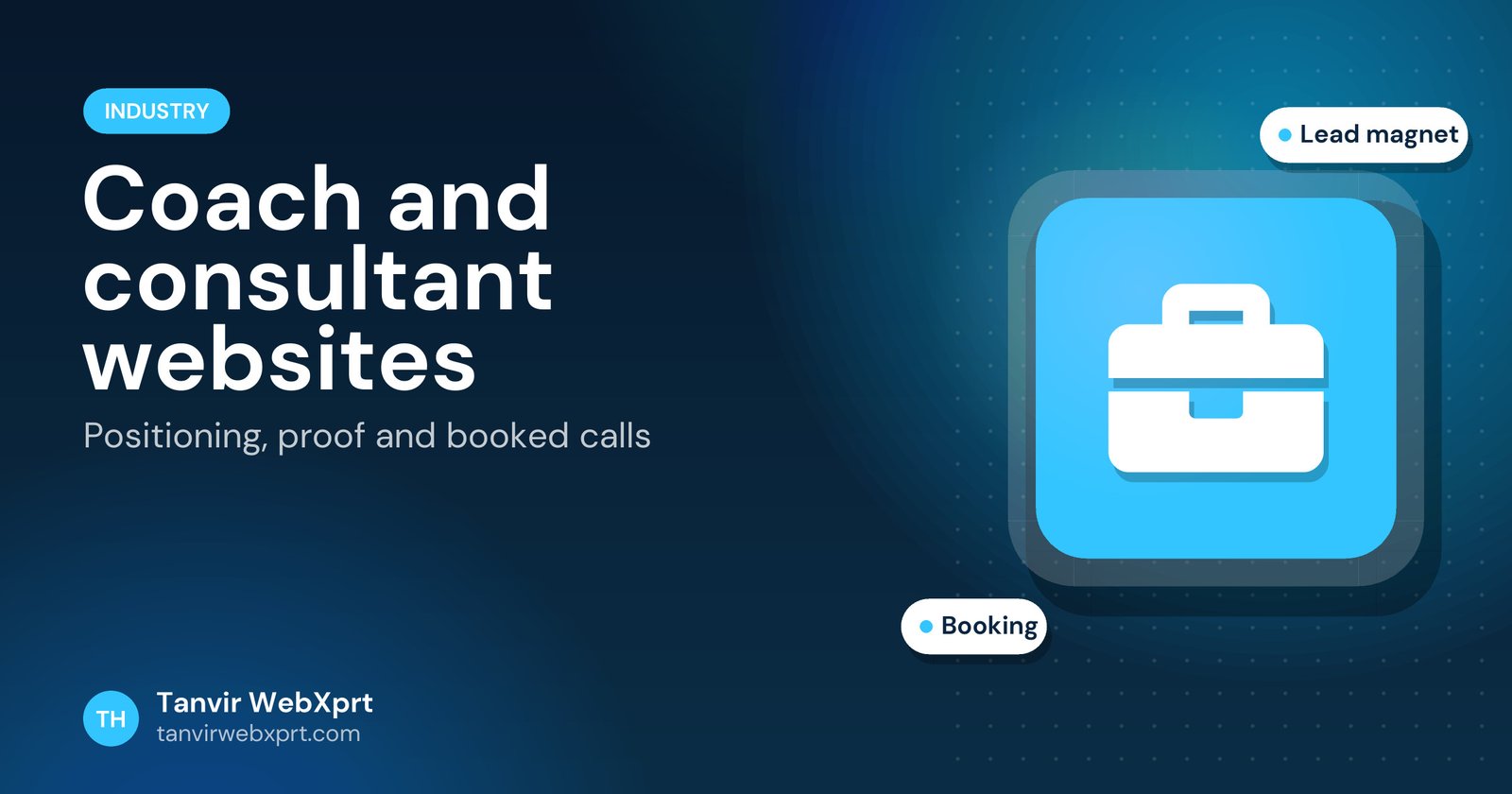 Card: consultant and coach website design that gets booked calls