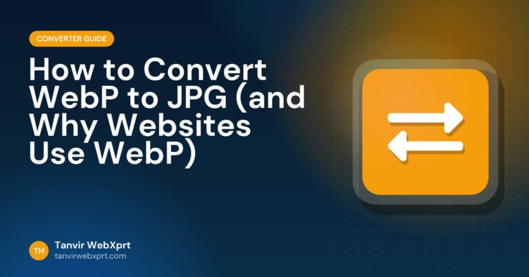 How to convert WebP images to JPG for free