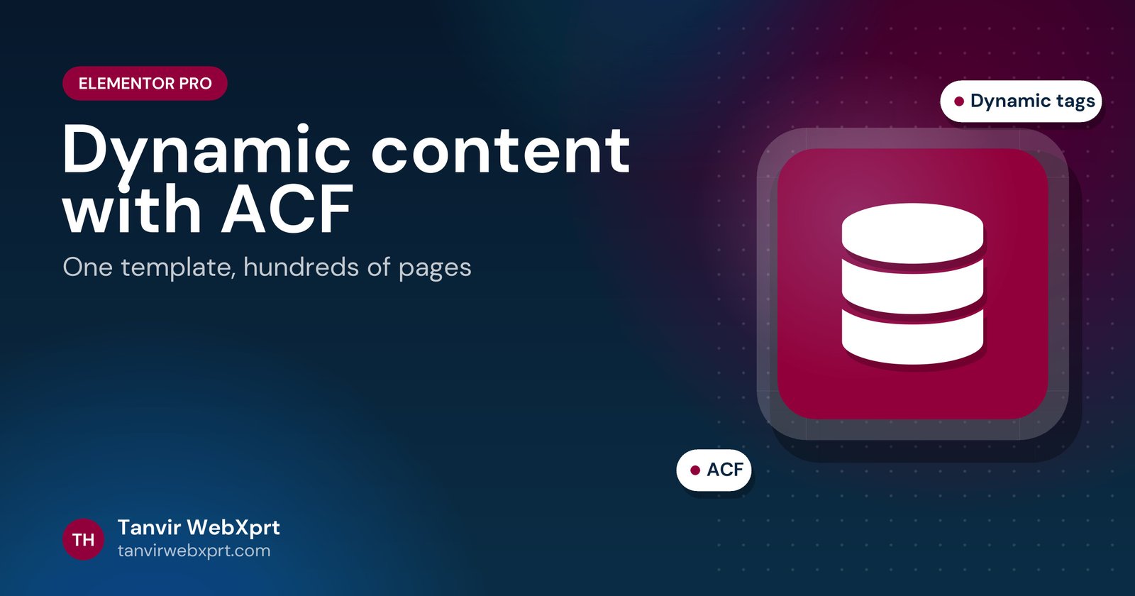 Card: Elementor dynamic content with ACF
