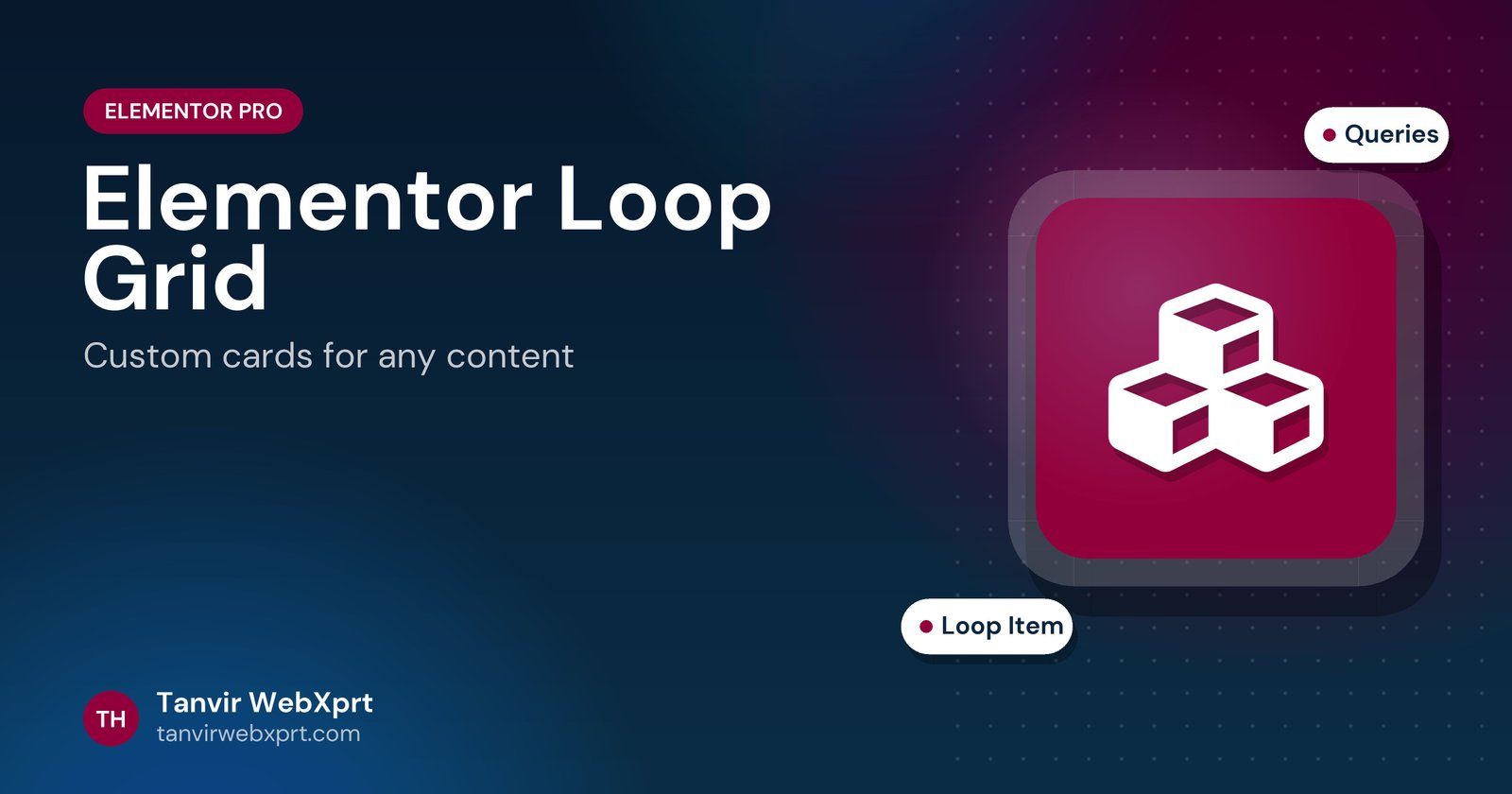 Card: Elementor Loop Grid tutorial