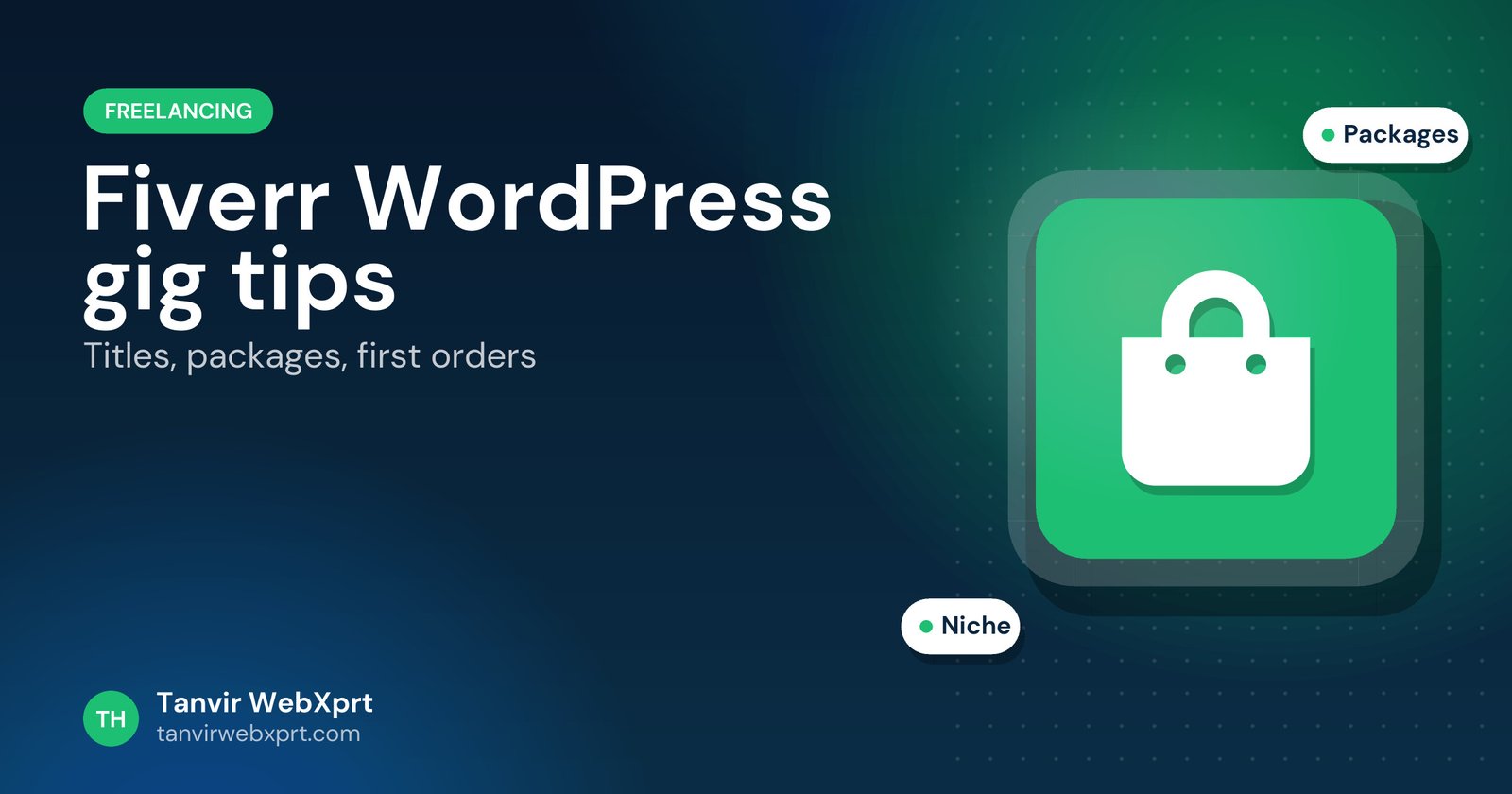 Card: Fiverr WordPress gig tips