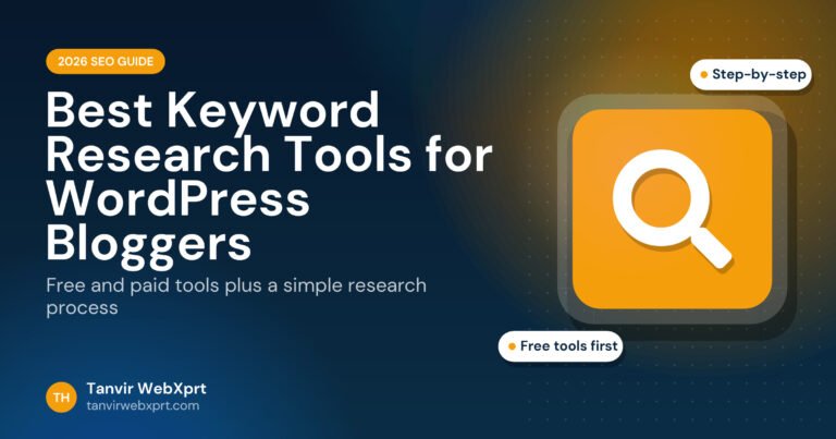 Best keyword research tools for WordPress bloggers in 2026