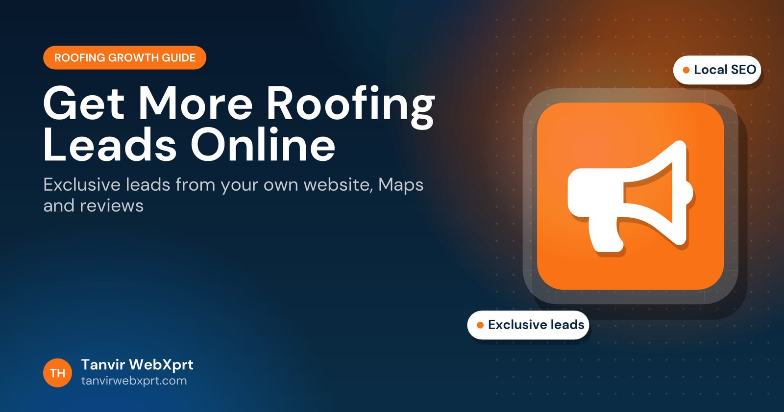 Guide cover: how roofing companies get more exclusive leads online