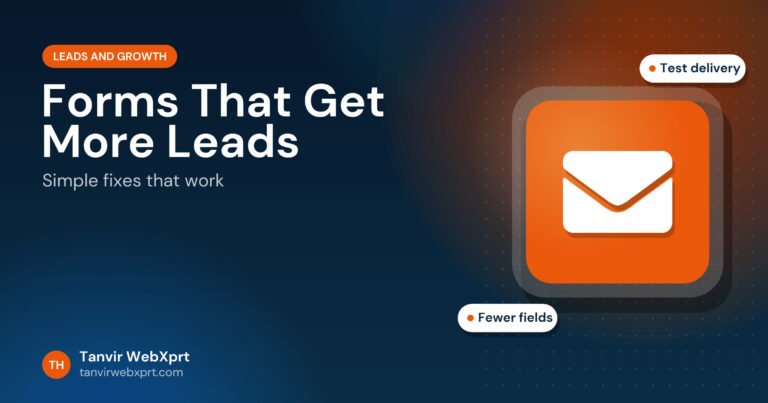 Card: website forms that get more leads