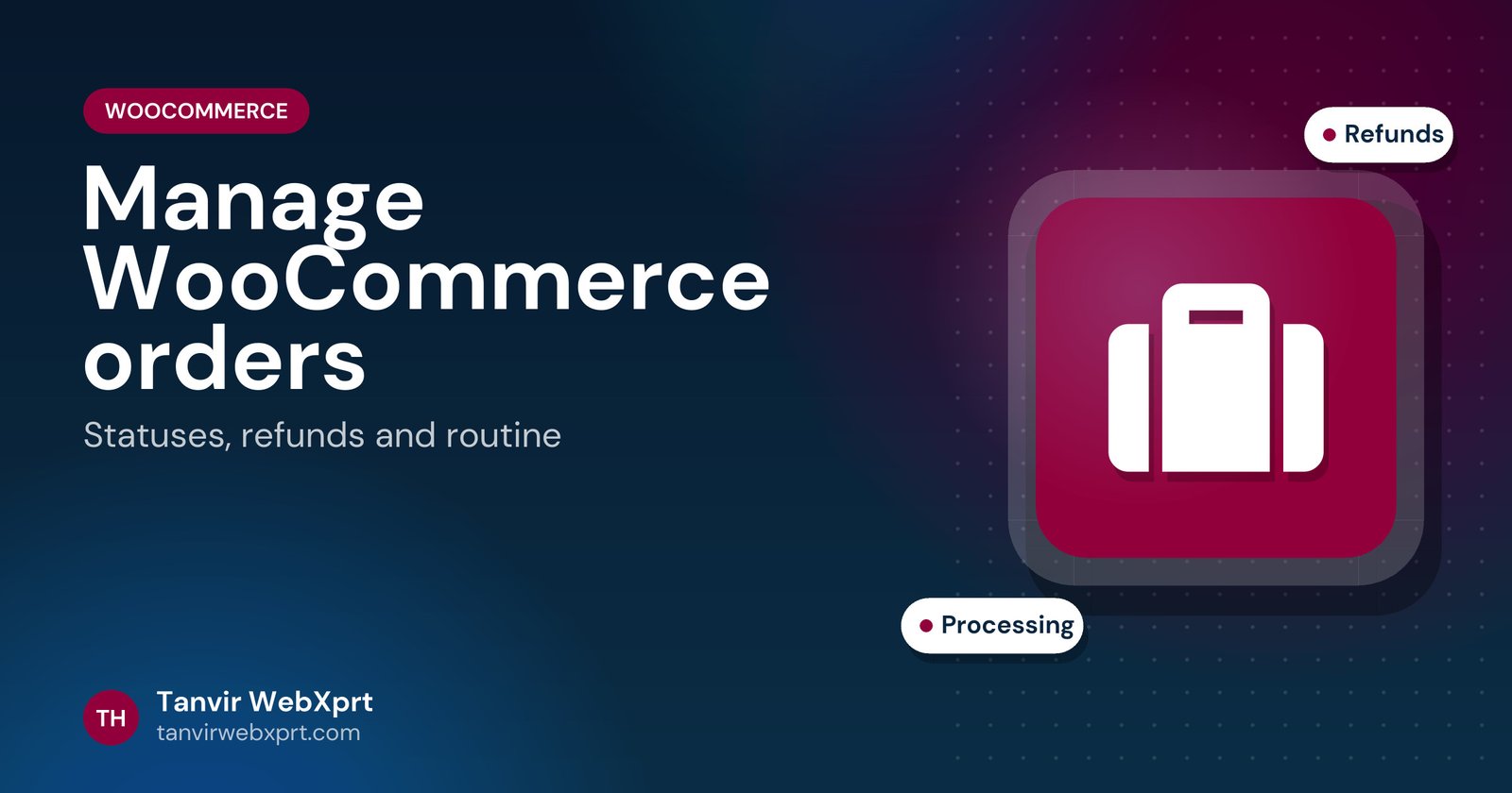 Card: WooCommerce order management tutorial