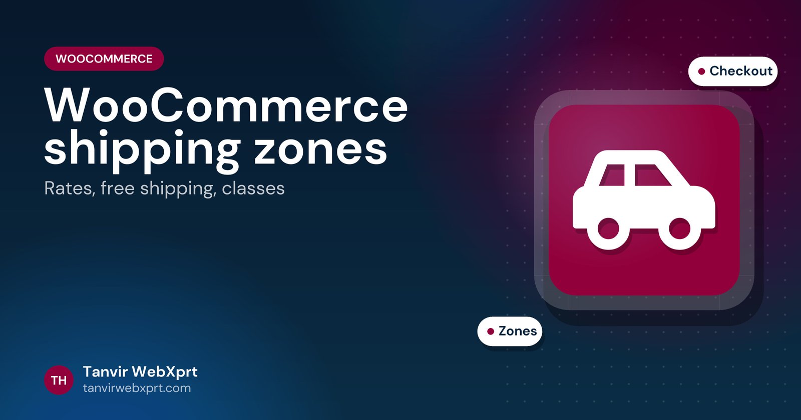 Card: WooCommerce shipping zones tutorial