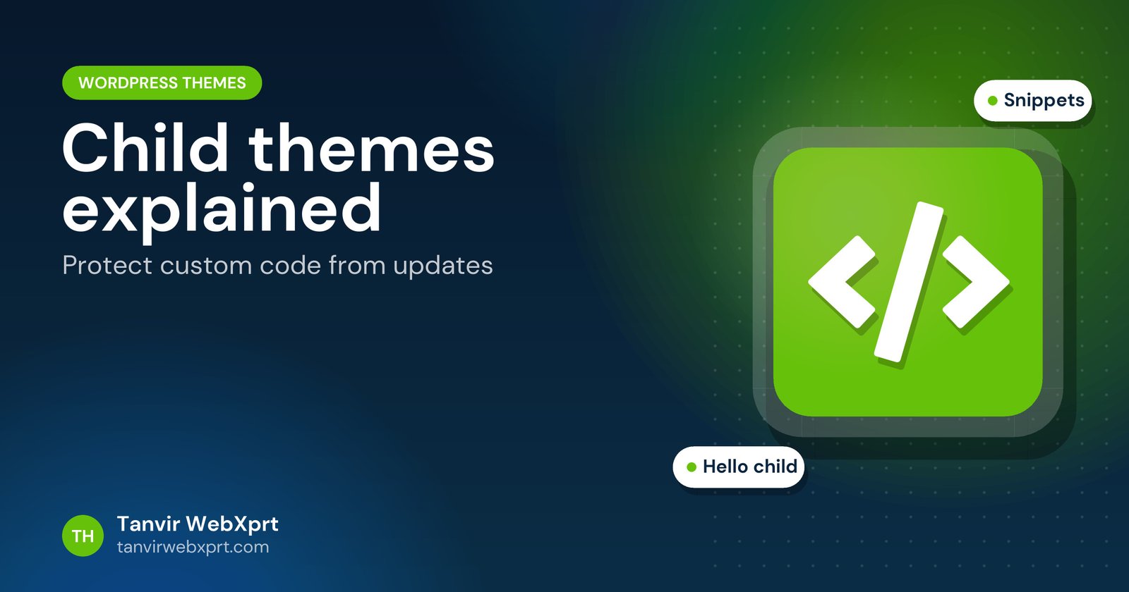 Card: WordPress child theme explained