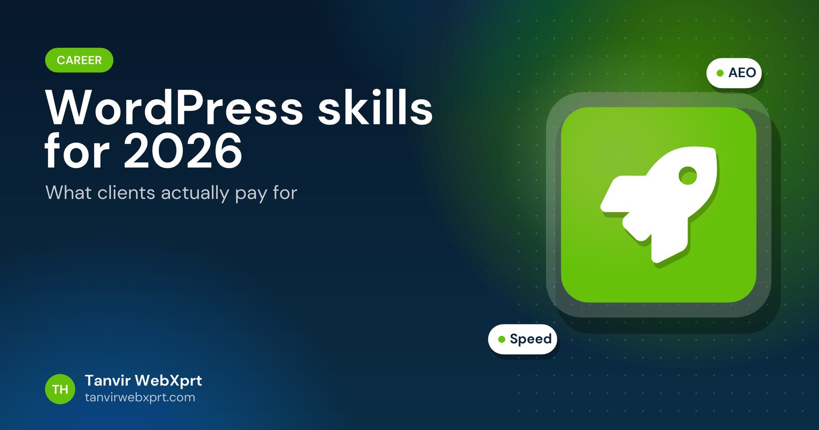 Card: WordPress skills to learn in 2026