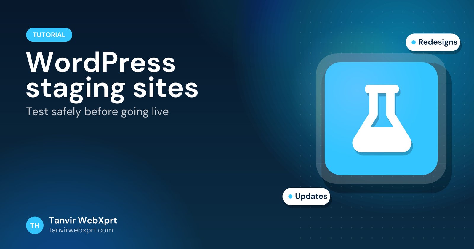 Card: WordPress staging site guide
