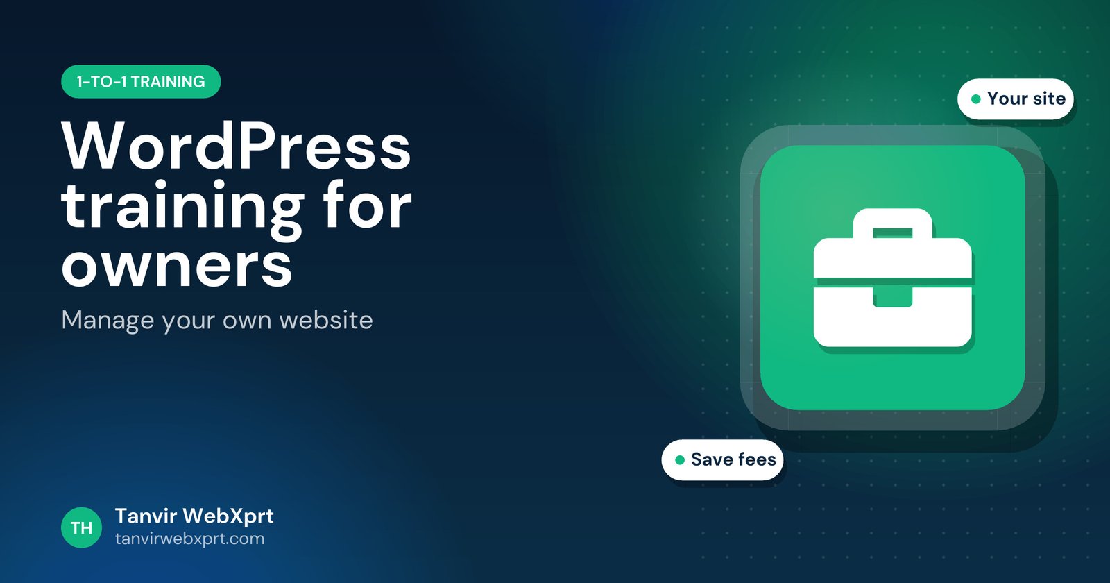 Card: WordPress training for business owners